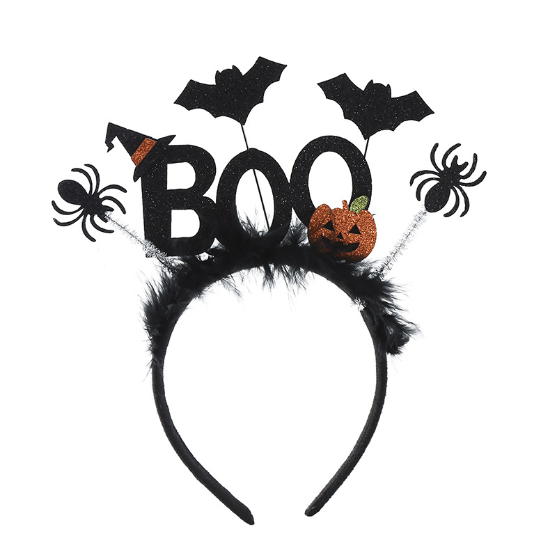 Cosplay Bat Prop - 1 adet cadılar bayramı BOO kafa