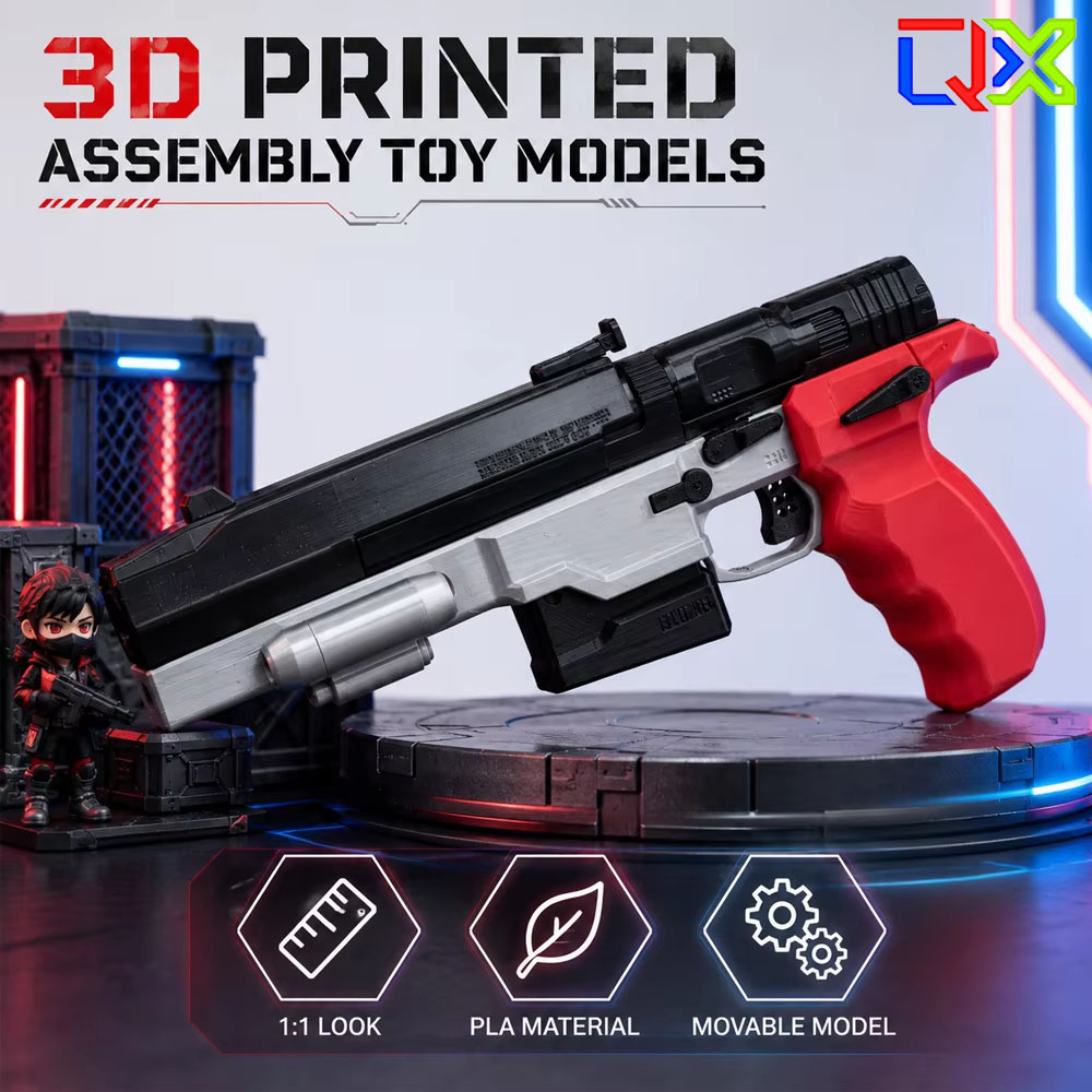 Cosplay Prop Building - QX 3D Baskılı Montaj Model Kiti