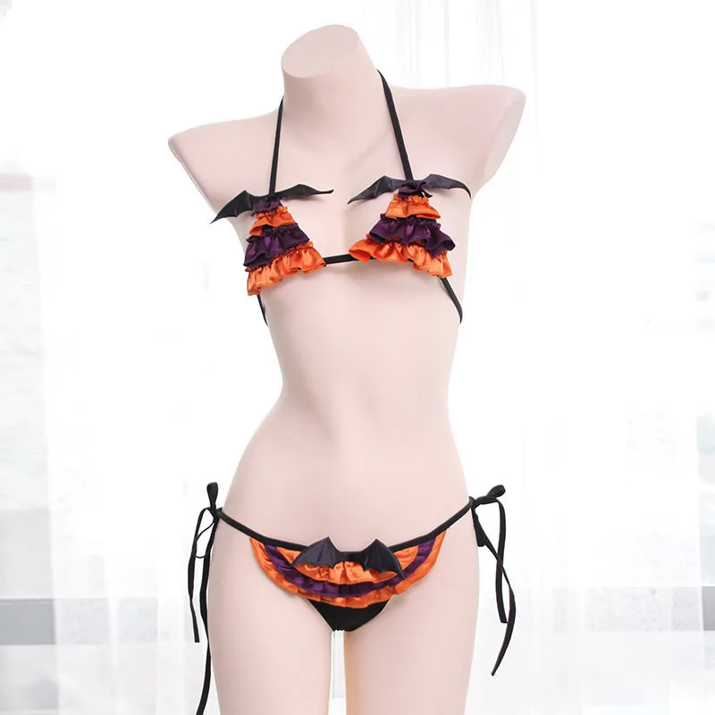 Cosplay Bat Prop - Kadın Gotik Şeytan Yarasa Seksi Iç