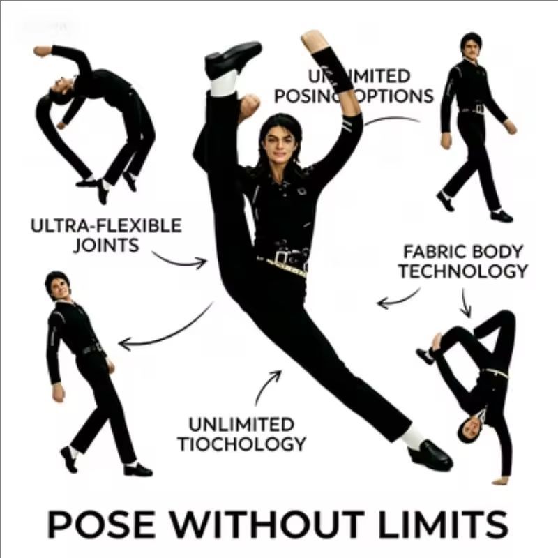 Stil Michael Jackson Cosplay P - Evoker Cosplay Prop incelemesi ve fiyatı