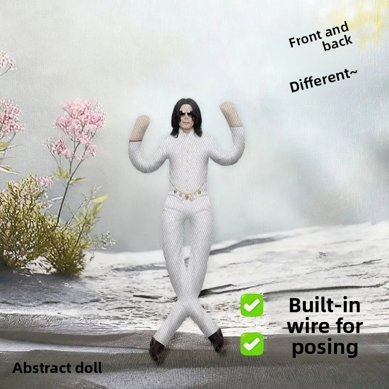 Michael Jackson Peluş Bebek –  - Evoker Cosplay Prop incelemesi ve fiyatı