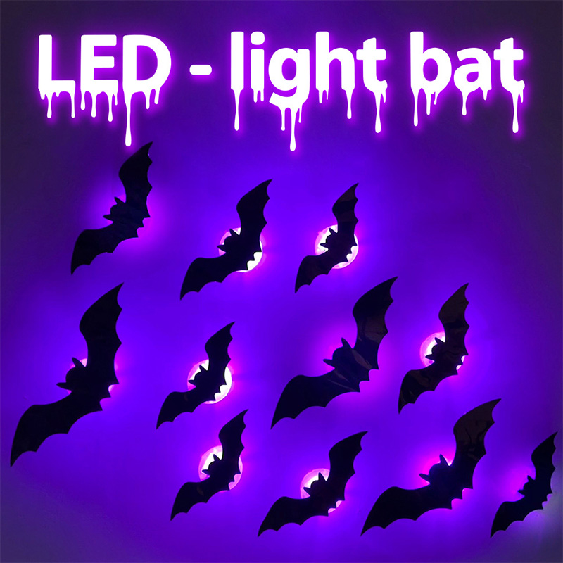 Cadılar Bayramı 3D Stereo LED  - Cosplay Bat Prop incelemesi ve fiyatı