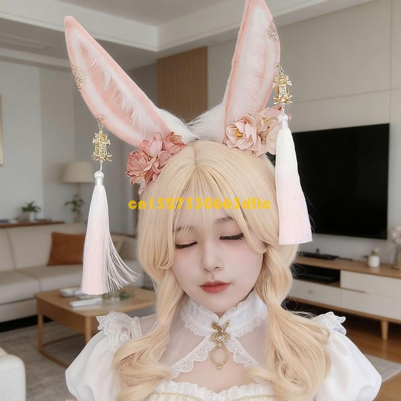 Ayarlanabilir peluş tavşan kul - Cosplay Prop Designer incelemesi ve fiyatı